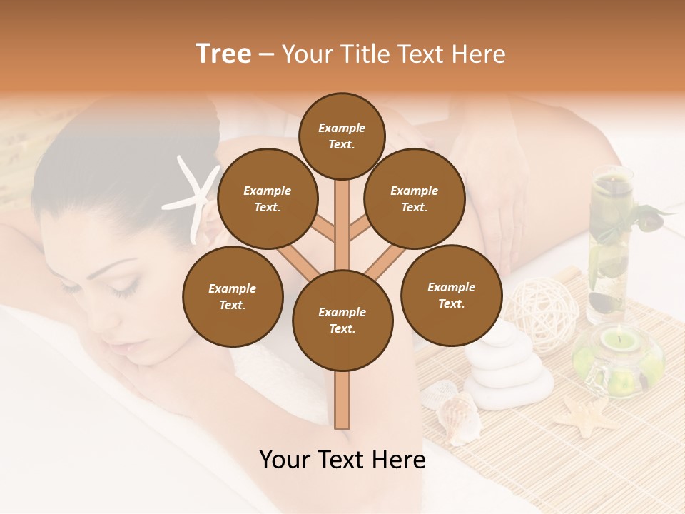 Spa Treatment Woman Spa PowerPoint Template
