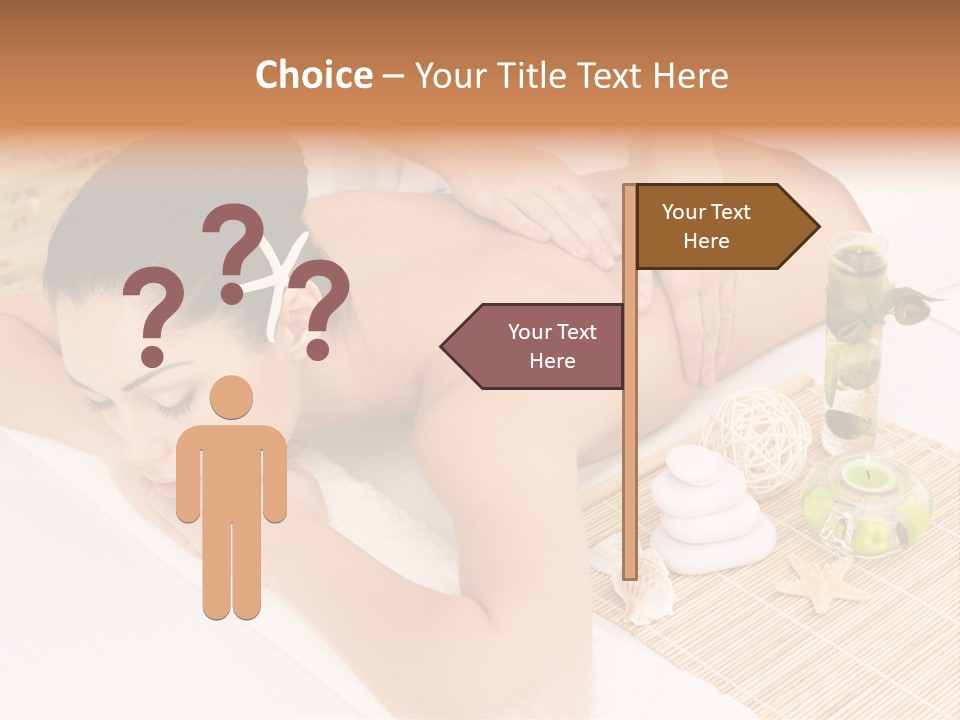 Spa Treatment Woman Spa PowerPoint Template