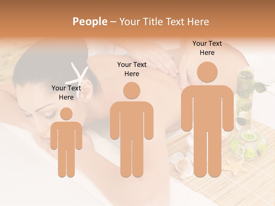 Spa Treatment Woman Spa PowerPoint Template