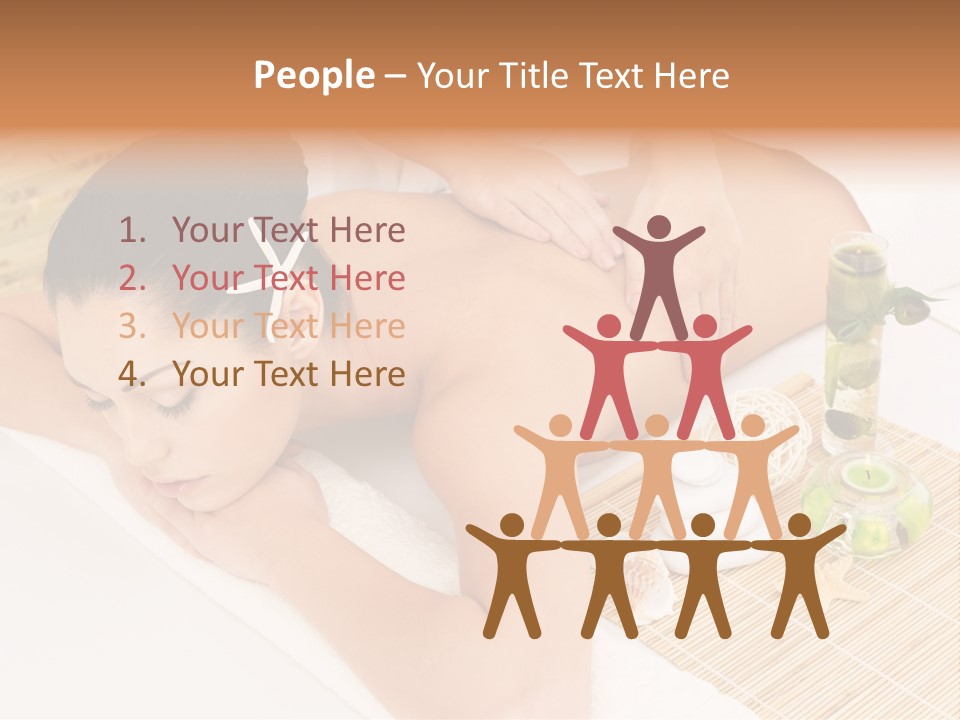 Spa Treatment Woman Spa PowerPoint Template