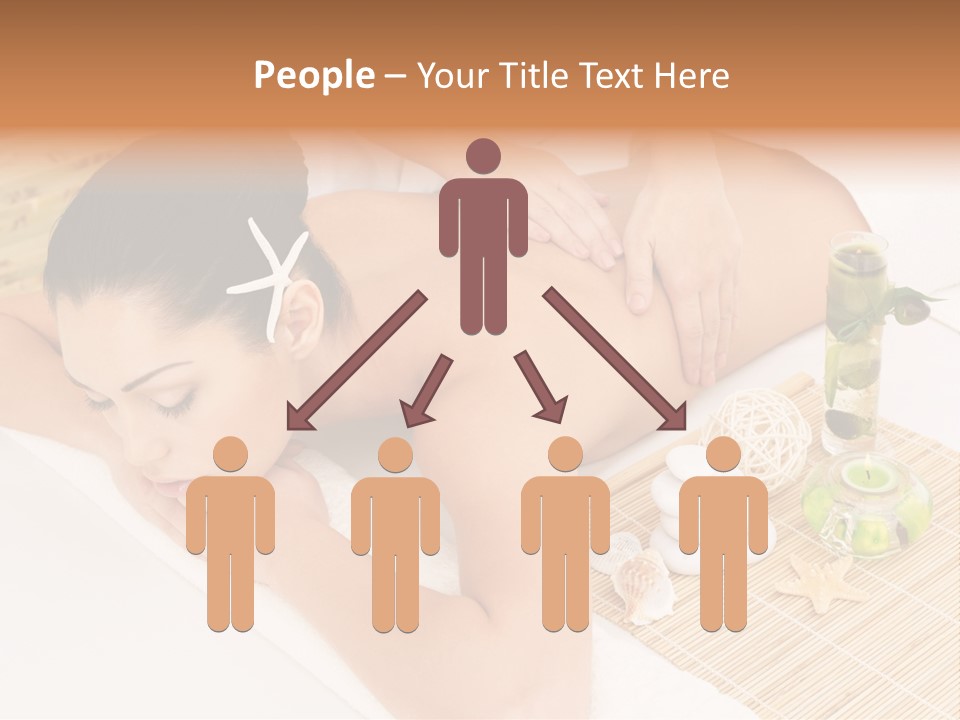 Spa Treatment Woman Spa PowerPoint Template