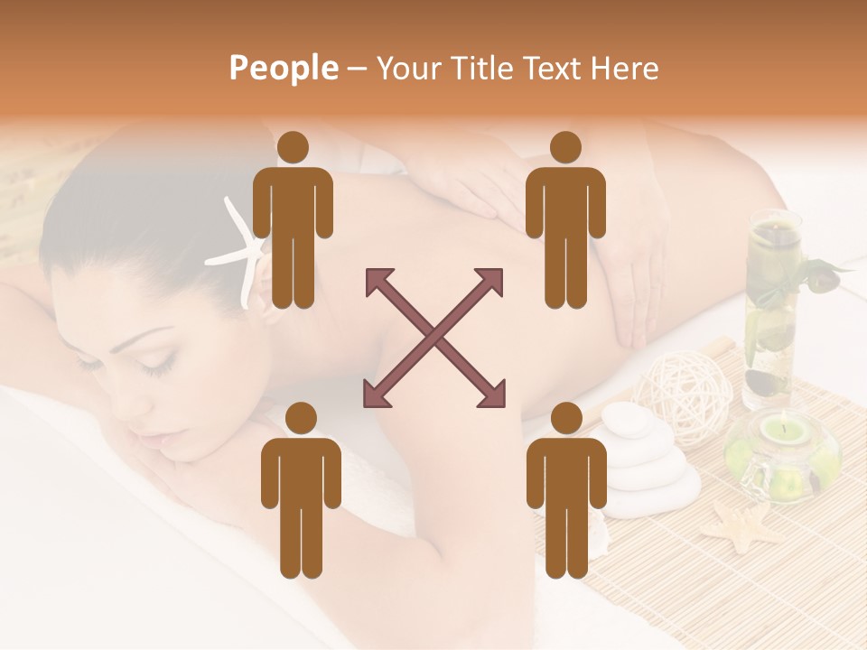 Spa Treatment Woman Spa PowerPoint Template