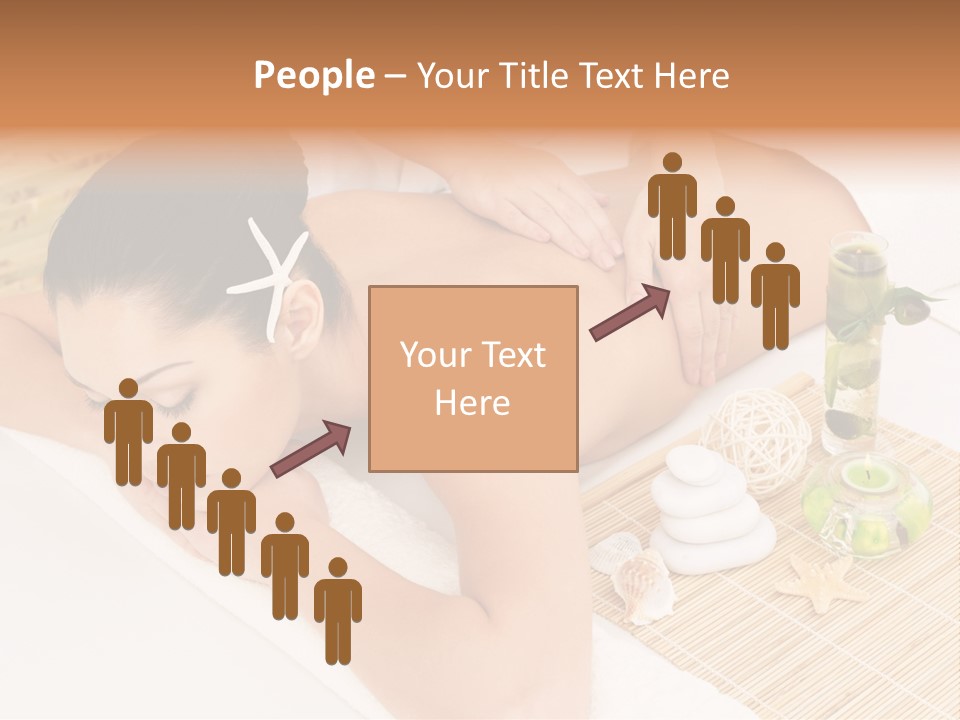 Spa Treatment Woman Spa PowerPoint Template