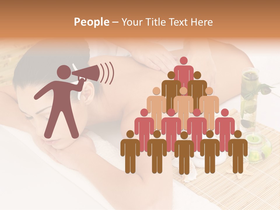 Spa Treatment Woman Spa PowerPoint Template