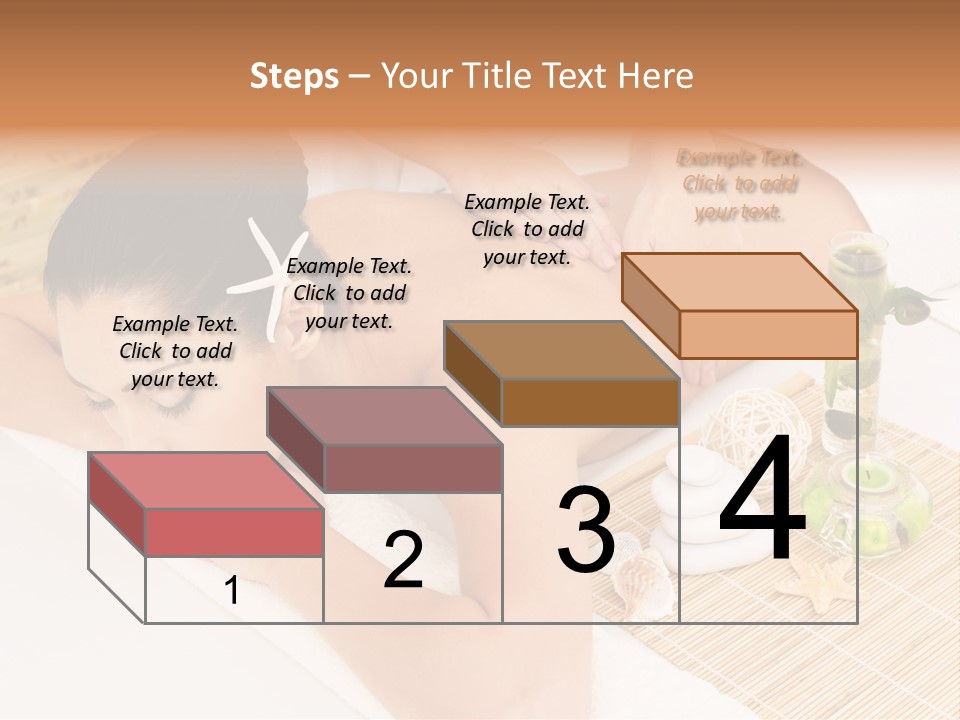 Spa Treatment Woman Spa PowerPoint Template