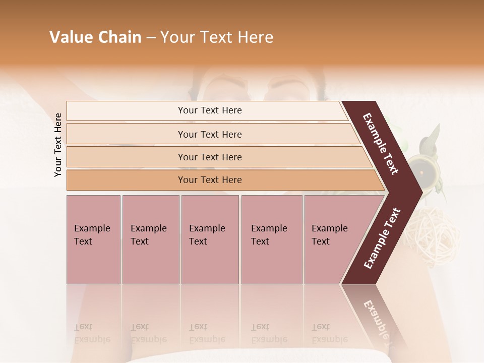 Horizontal Spa Face PowerPoint Template