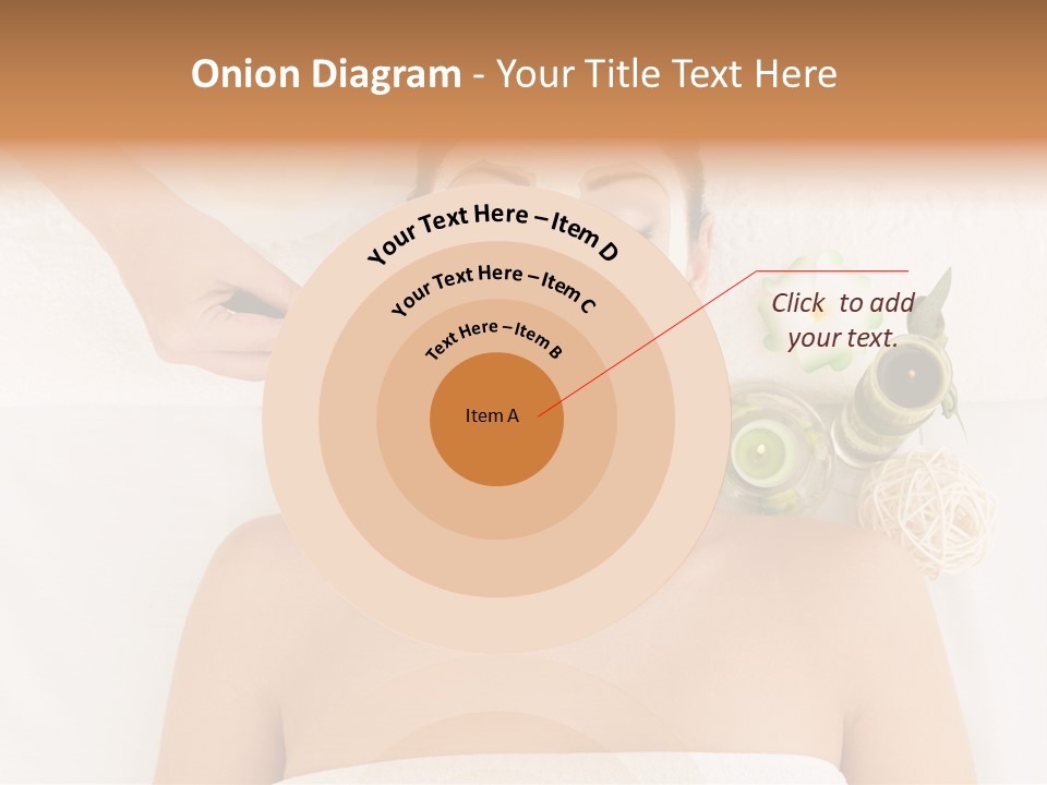 Horizontal Spa Face PowerPoint Template