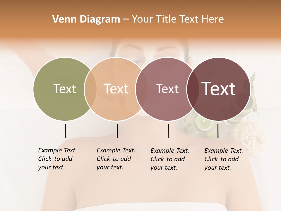 Horizontal Spa Face PowerPoint Template