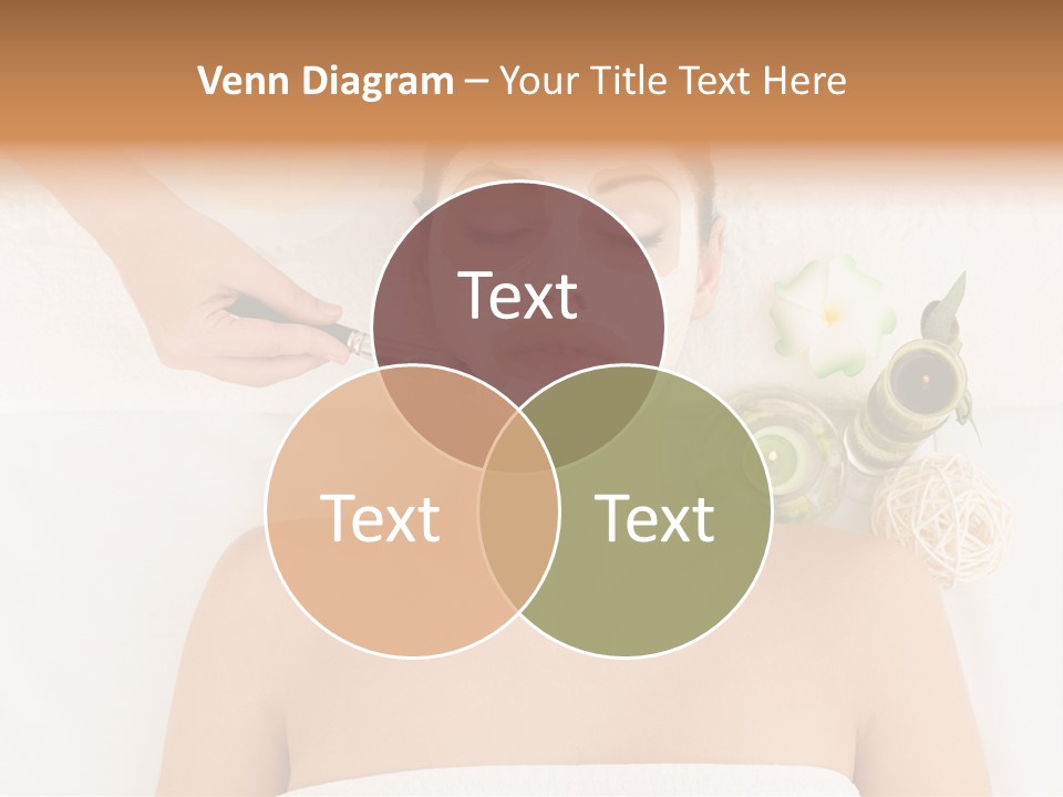 Horizontal Spa Face PowerPoint Template