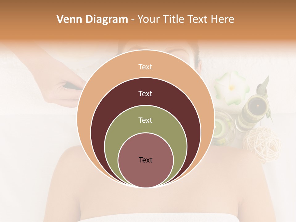 Horizontal Spa Face PowerPoint Template