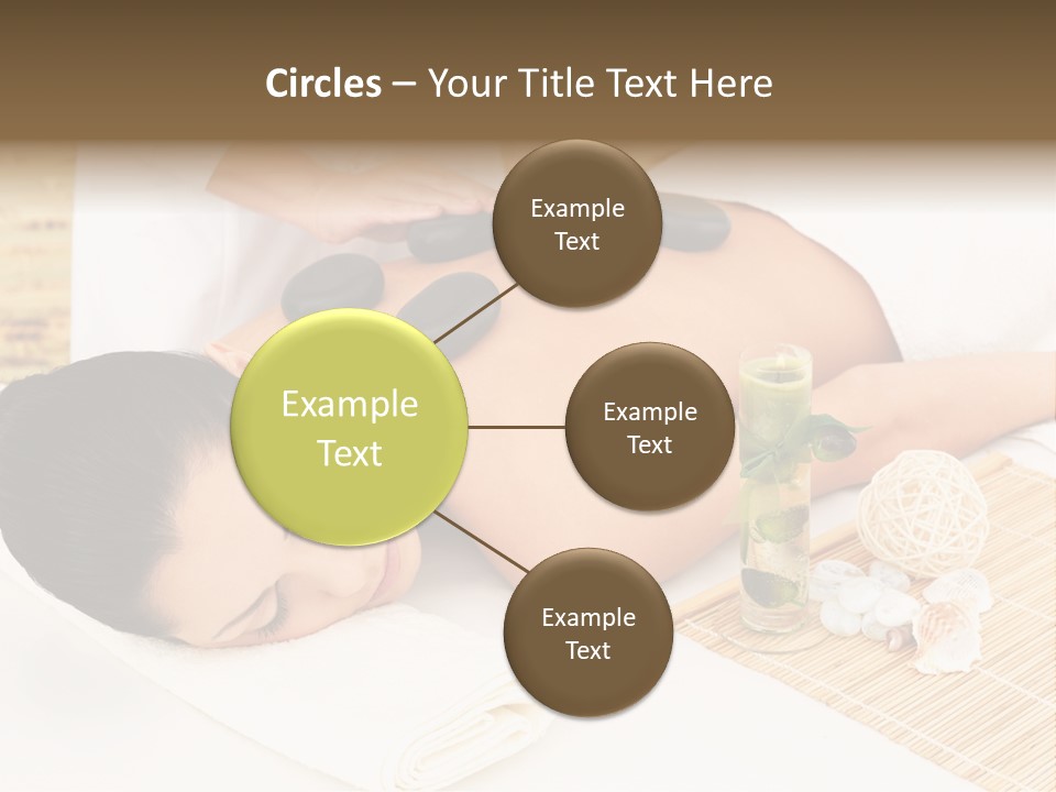 Adult Girl Back PowerPoint Template