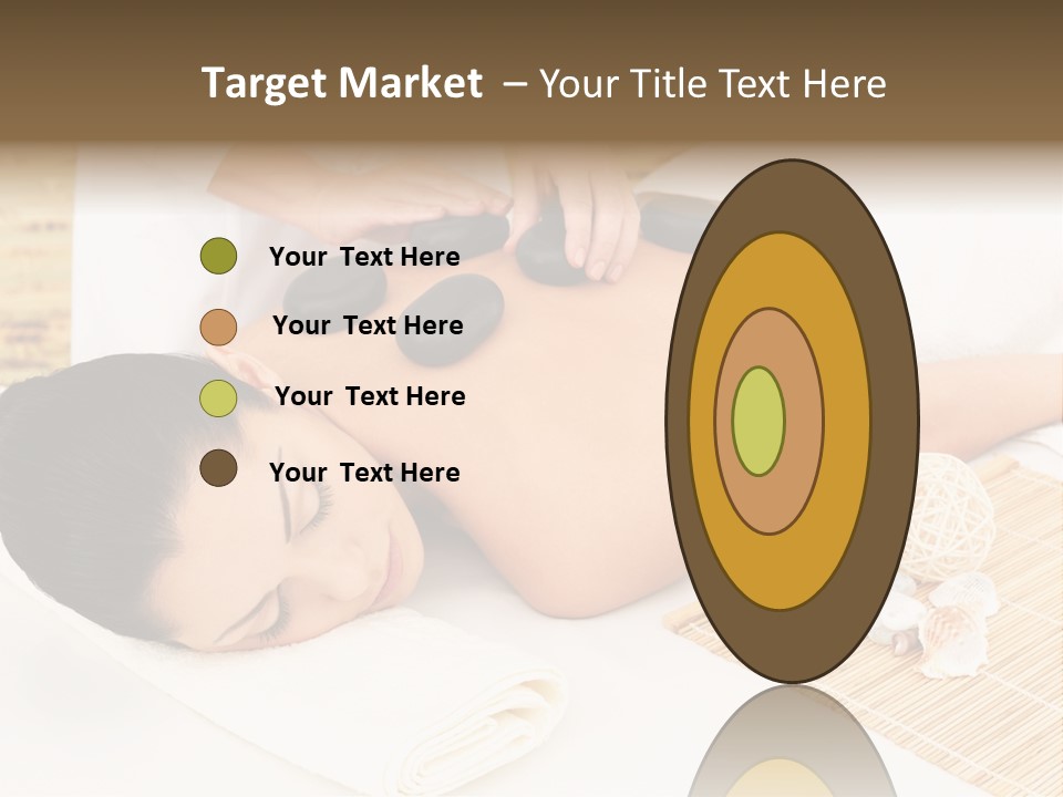 Adult Girl Back PowerPoint Template