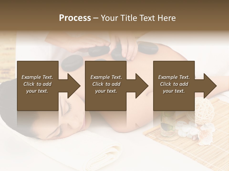Adult Girl Back PowerPoint Template