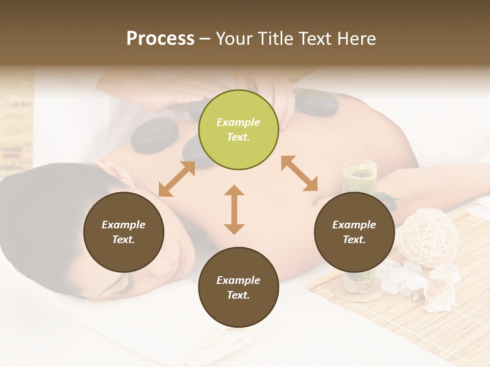 Adult Girl Back PowerPoint Template