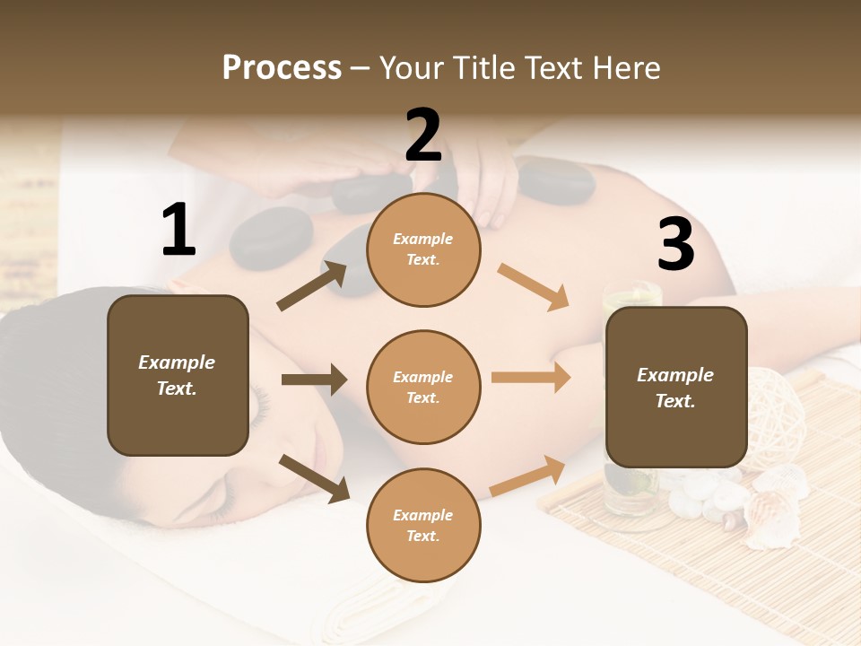 Adult Girl Back PowerPoint Template
