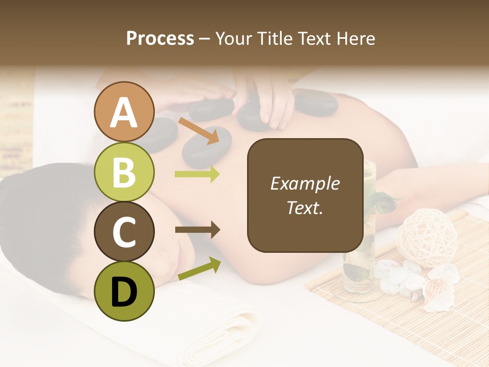 Adult Girl Back PowerPoint Template