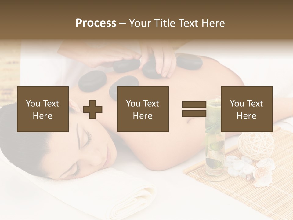 Adult Girl Back PowerPoint Template