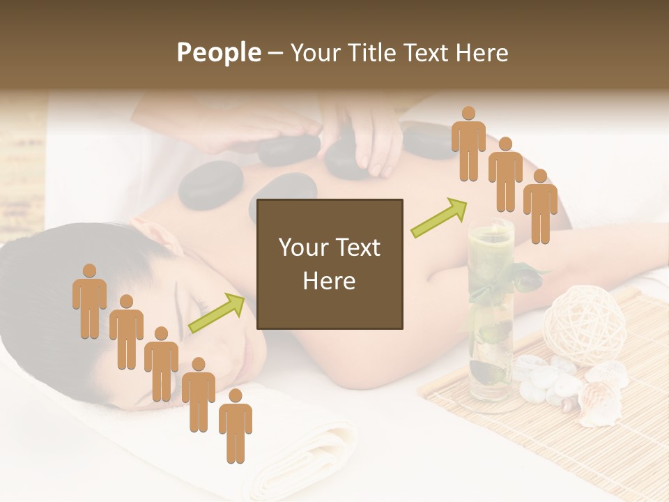 Adult Girl Back PowerPoint Template
