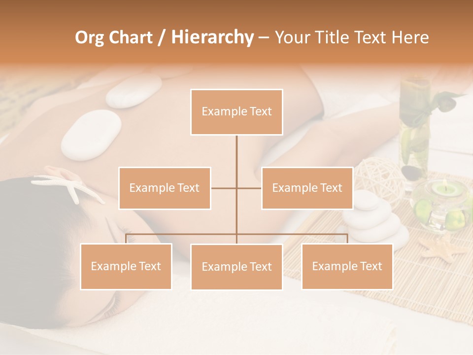 Closed Eye Caucasian Attractive PowerPoint Template