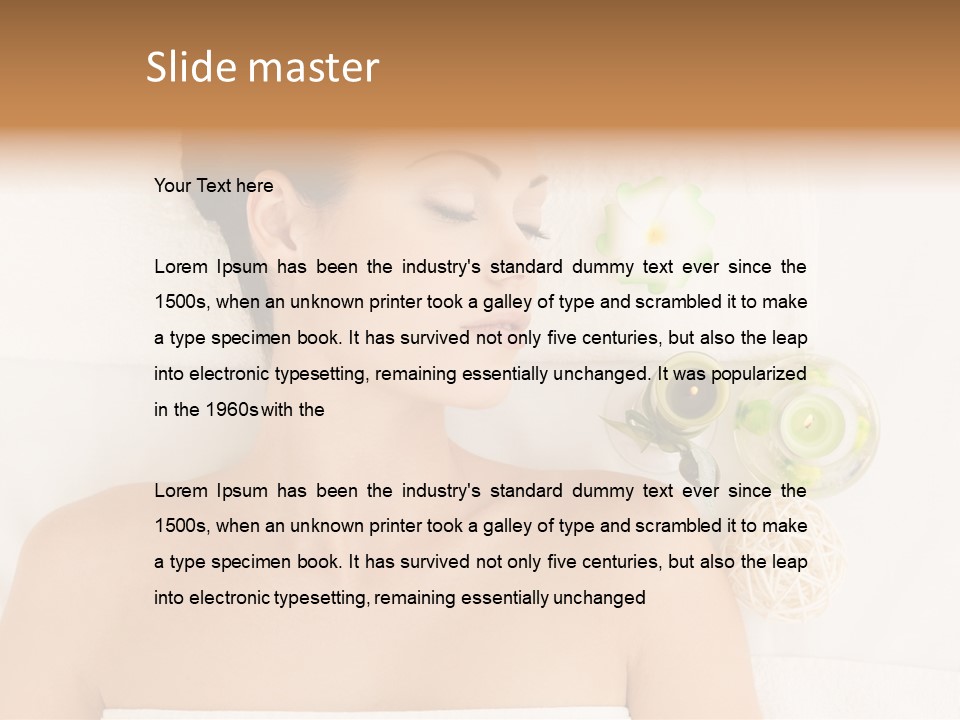 Attractive One White PowerPoint Template