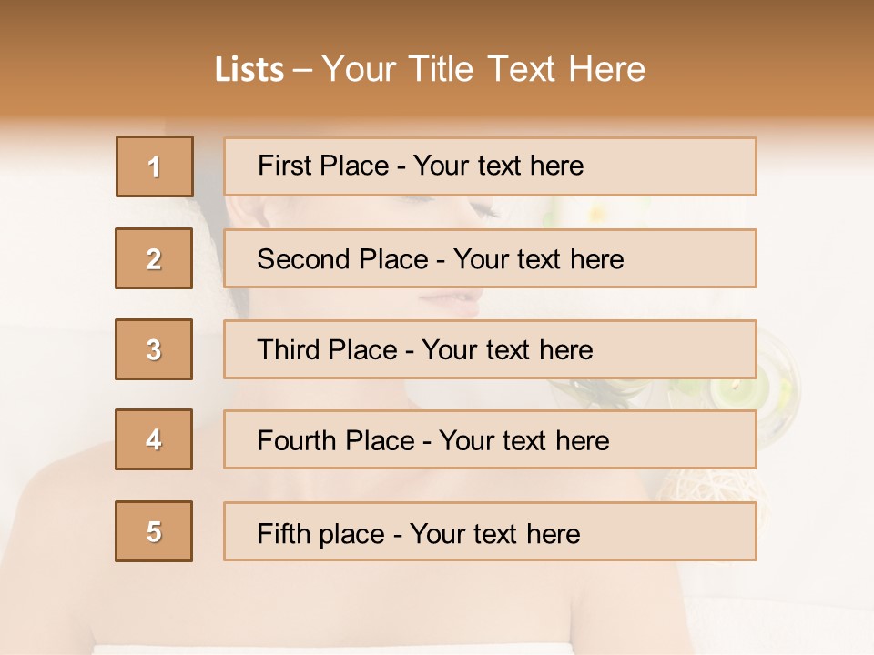 Attractive One White PowerPoint Template