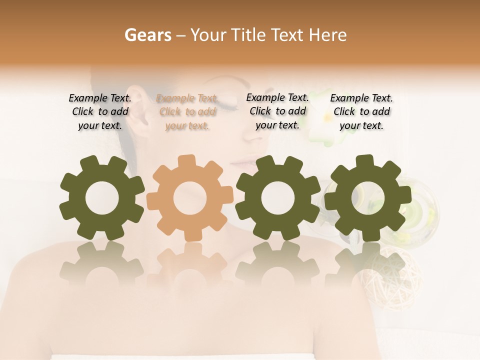 Attractive One White PowerPoint Template