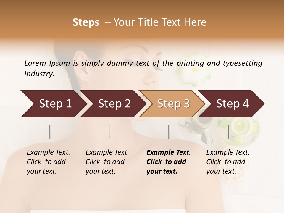 Attractive One White PowerPoint Template