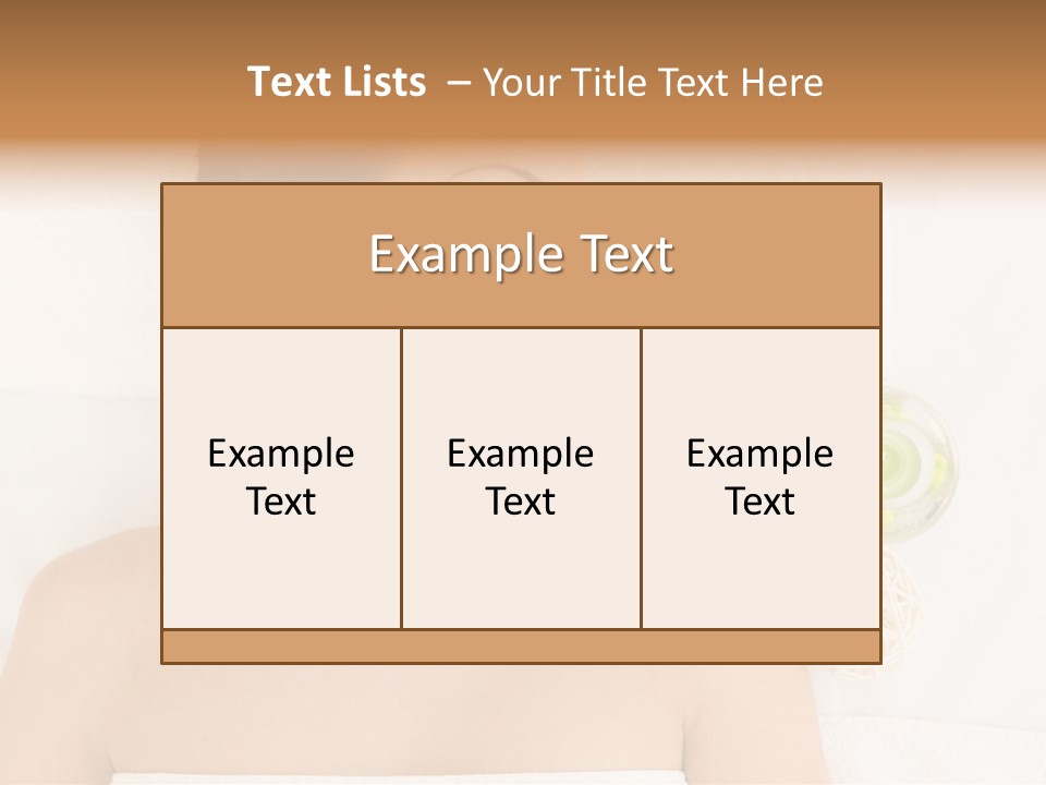 Attractive One White PowerPoint Template