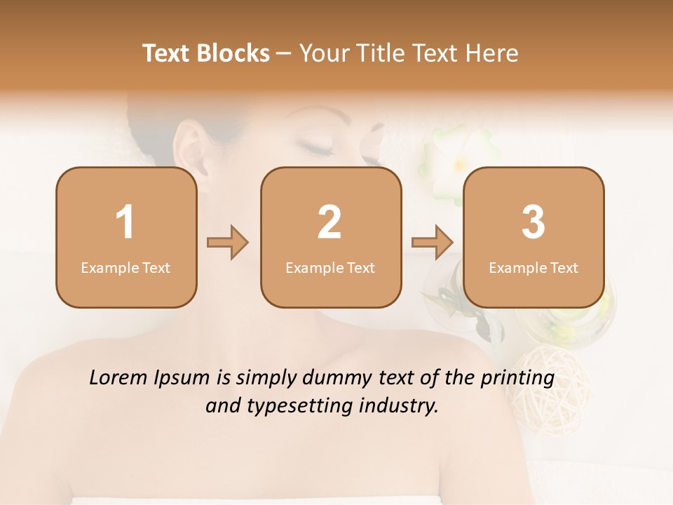 Attractive One White PowerPoint Template