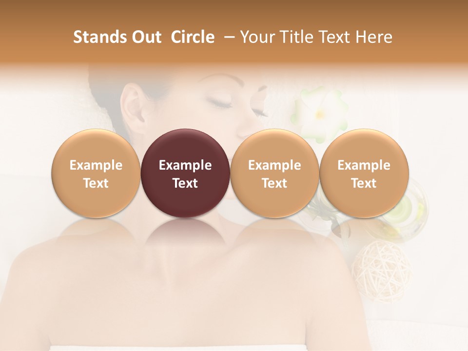 Attractive One White PowerPoint Template