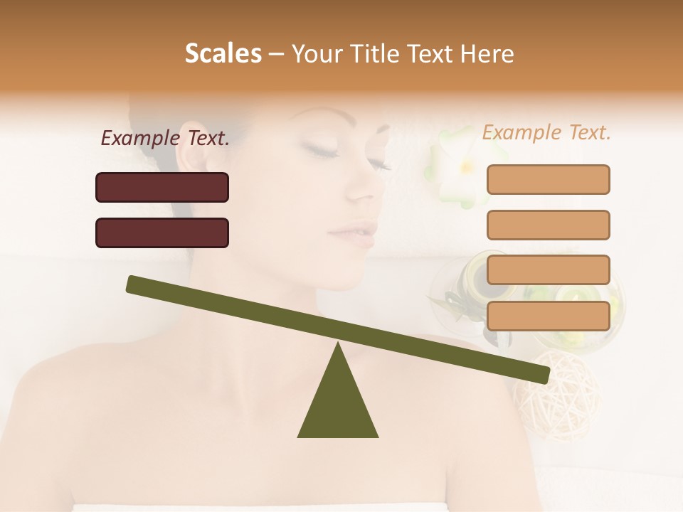 Attractive One White PowerPoint Template