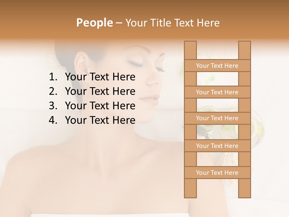 Attractive One White PowerPoint Template