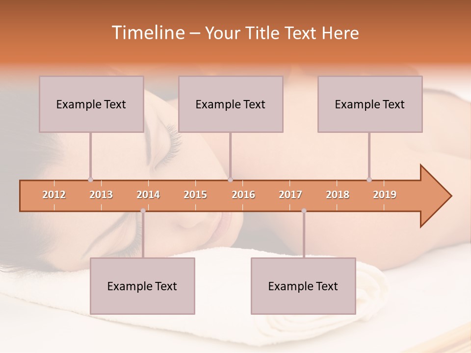 Hot Stone Healthy Lifestyle High Key PowerPoint Template