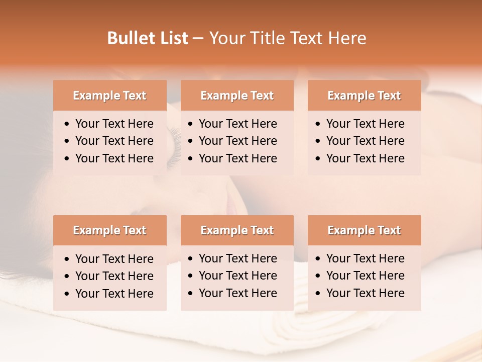 Hot Stone Healthy Lifestyle High Key PowerPoint Template