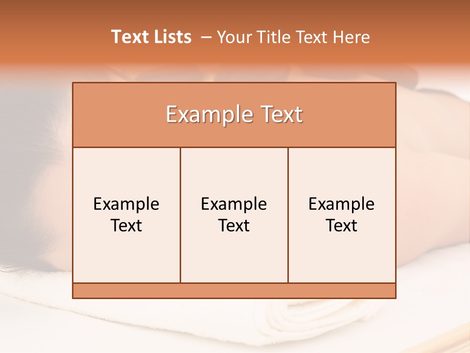 Hot Stone Healthy Lifestyle High Key PowerPoint Template