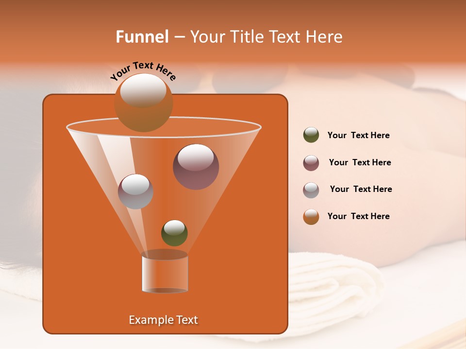 Hot Stone Healthy Lifestyle High Key PowerPoint Template