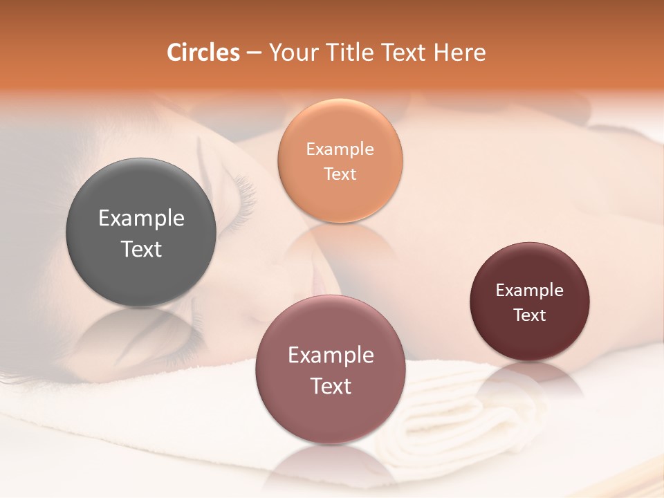 Hot Stone Healthy Lifestyle High Key PowerPoint Template