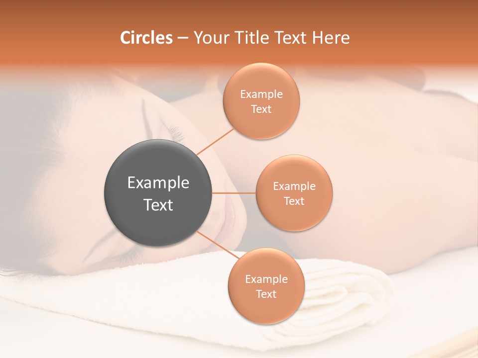 Hot Stone Healthy Lifestyle High Key PowerPoint Template