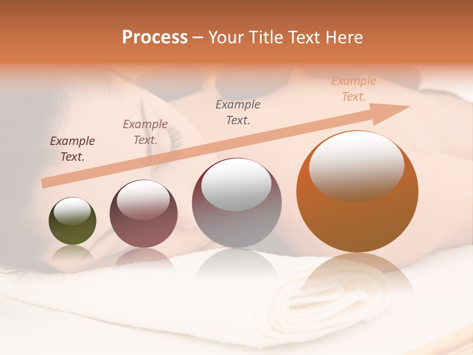 Hot Stone Healthy Lifestyle High Key PowerPoint Template