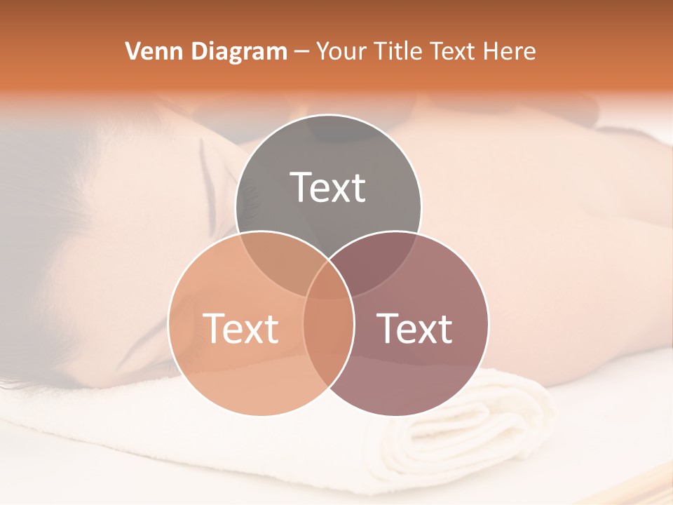 Hot Stone Healthy Lifestyle High Key PowerPoint Template