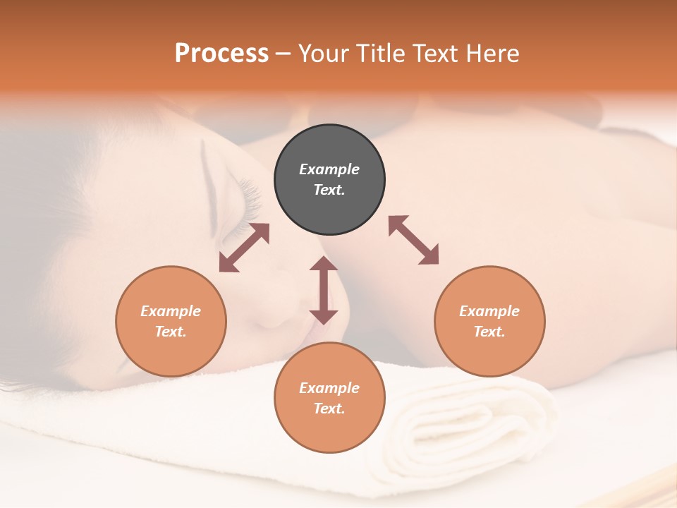 Hot Stone Healthy Lifestyle High Key PowerPoint Template