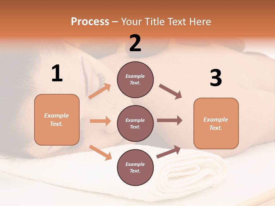 Hot Stone Healthy Lifestyle High Key PowerPoint Template