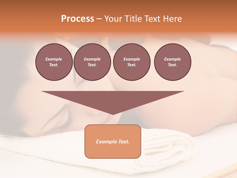 Hot Stone Healthy Lifestyle High Key PowerPoint Template