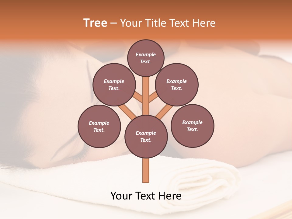 Hot Stone Healthy Lifestyle High Key PowerPoint Template