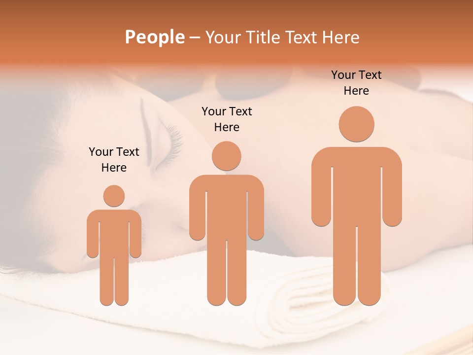 Hot Stone Healthy Lifestyle High Key PowerPoint Template