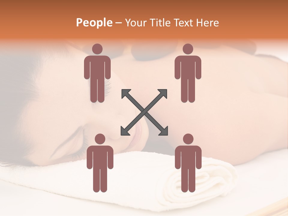 Hot Stone Healthy Lifestyle High Key PowerPoint Template