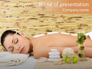 Quiet Therapy Beauty PowerPoint Template