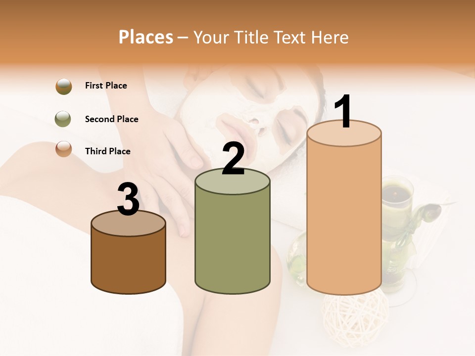 Beauty Therapy Face Facial Mask PowerPoint Template