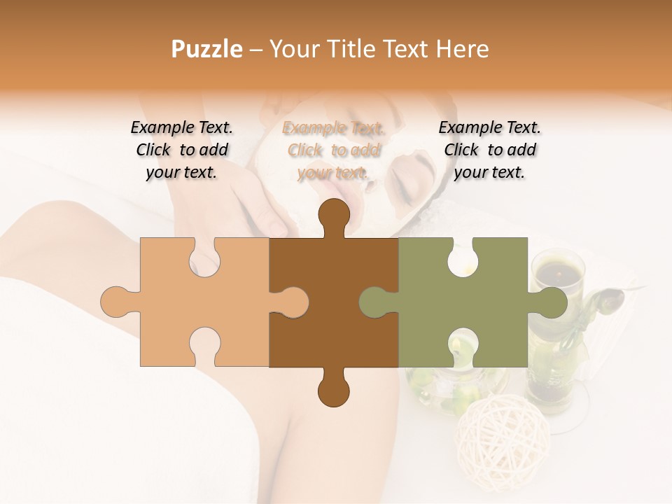 Beauty Therapy Face Facial Mask PowerPoint Template