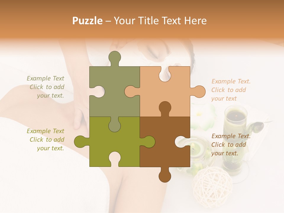 Beauty Therapy Face Facial Mask PowerPoint Template